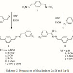 Scheme 2: Preparation of final imines 2a-2f and 3g-3j