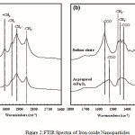 Figure 2:FTIR Spectra of Iron oxide Nanoparticles