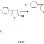 Figure 5: Synthetic route for the 4-(4-methylphenyl)-2-mercaptothiazole structure.