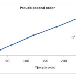 Figure 5: Pseudo second-order plot