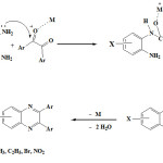 Figure 2: The proposed mechanism for synthesis different Quinoxaline derivatives.