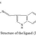 Figure 1:  Structure of the ligand (3FI2ABA)