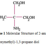 Scheme 1: Molecular Structure of 2-amino-2(hydroxymethyl)-1,3-propane diol.