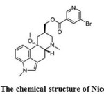 Figure 1: The chemical structure of Nicergoline.