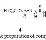 Scheme 2: Synthetic pathway for the preparation of compounds 4-5.