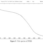 Figure 5. TGA spectra of PPHB