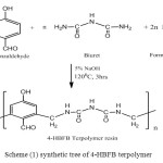 Scheme (1) synthetic tree of 4-HBFB terpolymer