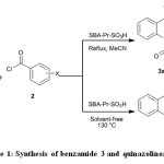Scheme 1: Synthesis of benzamide 3 and quinazolinones 4