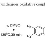 Scheme14. 2’allyoxy chalcone undergoes oxidative coupling when treated with iodine & DMSO22.