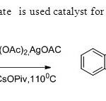 Scheme15.Palladium acetate   is used catalyst for the synthesis of flavones23.