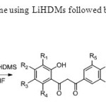 Scheme21. Formation of 1,3 dione using LiHDMs followed by cyclisation using acid catalyst is achived29.
