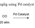 Scheme 22. Carbonylative couplig using Pd catalyst is invention of this method30