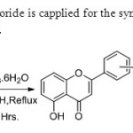 Scheme  32.Lewis acid ferric chloride is capplied for the synthesis of flavones  via oxidative coupling by Kumar & Perumal40.