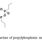 Figure 2: Structure of propylphosphonic anhydride (T3P)