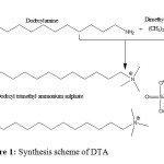 Figure 1: Synthesis scheme of DTA