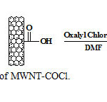Figure 5. Preparation of MWNT-COCl.