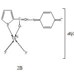 Fig., 2B. Structure of high Rf (b) complexes 