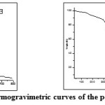 Fig.5 Thermogravimetric curves of the polyamides