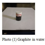 Photo (1) Graphite in water 