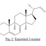 Fig.-2: Ergosterol-3-acetate