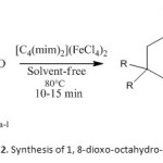 Scheme 2. Synthesis of 1, 8-dioxo-octahydro-xanthenes