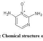 Figure 2: Chemical structure of aminexil