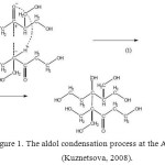 Figure 1. The aldol condensation process at the AFR curing (Kuznetsova, 2008).