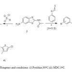 Scheme .3 Reagents and conditions: (i).Pyridine,90oC;(ii).MDC,0oC.