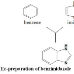 Scheme (1):-preparation of benzimidazole