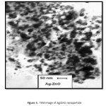 Figure4: SEM image of Ag/ZnO nanoparticle