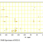 Fig. 12. HMBC NMR Spectrum of DTZ-II.