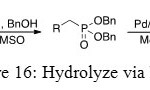 Figure 16: Hydrolyze via NaH.