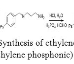 Figure 24: Synthesis of ethylenediaminetris (methylene phosphonic) acid.