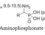 Figure 3a: Aminophosphonate acids pKa.