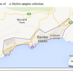 Figure 1- Location of    A.Oerfota samples collection