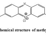 Fig. 1: Chemical structure of methylene blue.
