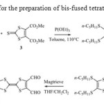 Scheme 1.Synthetic route for the preparation of bis-fused tetrathiafulvalene derivatives 4-6