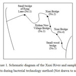 Figure 1.Schematic diagram of the Xuxi River and sampling points during bacterial technology method(Not drawn to scale).