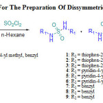 Scheme 1. Synthetic Route For The Preparation Of Dissymmetric Sulfamides Derivatives 1-9