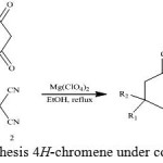 Figure 1: Synthesis 4H-chromene under condition reflux