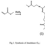 Figure 1: Synthesis of dendrimerG0.5 