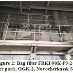 Figure 2: Bag filter FRKI-90K-P3-2-2 (upper part), OGK-2, Novocherkassk SDPP.