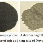 Figure 3: Appearance of ash and slag mix of Novocherkassk SDPP.