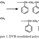 Figure 1: DVB-crosslinked polystyrene