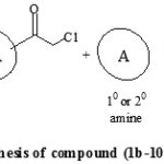 Scheme 2: Synthetic procedure for synthesis of compound (1b-10b) and (1d-10d)