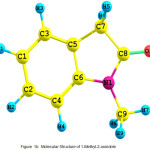 Figure 1b: Molecular Structure of 1-Methyl-2-oxindole