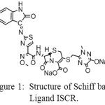 Figure 1:  Structure of Schiff base Ligand ISCR. 