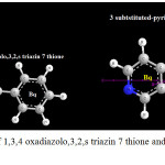 Figure 2: optimization of 1,3,4 oxadiazolo,3,2,s triazin 7 thione and 3 subtstituted-pyrido[3,4]as-triazines(2).