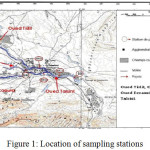 Figure 1: Location of sampling stations