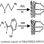 Figure 1: synthesis adsorb of NBATSPED-MWCNT.